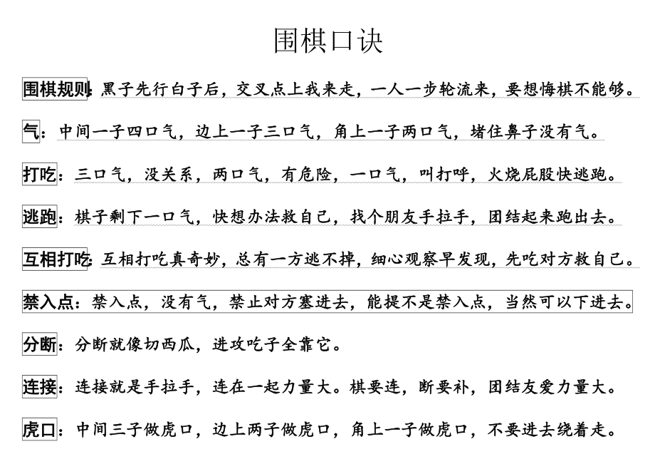 最新圍棋口訣詳解，全面評(píng)測(cè)與介紹